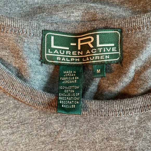 LAST CHANCE! Lauren Active Grey T-Shirt - Picture 4 of 4